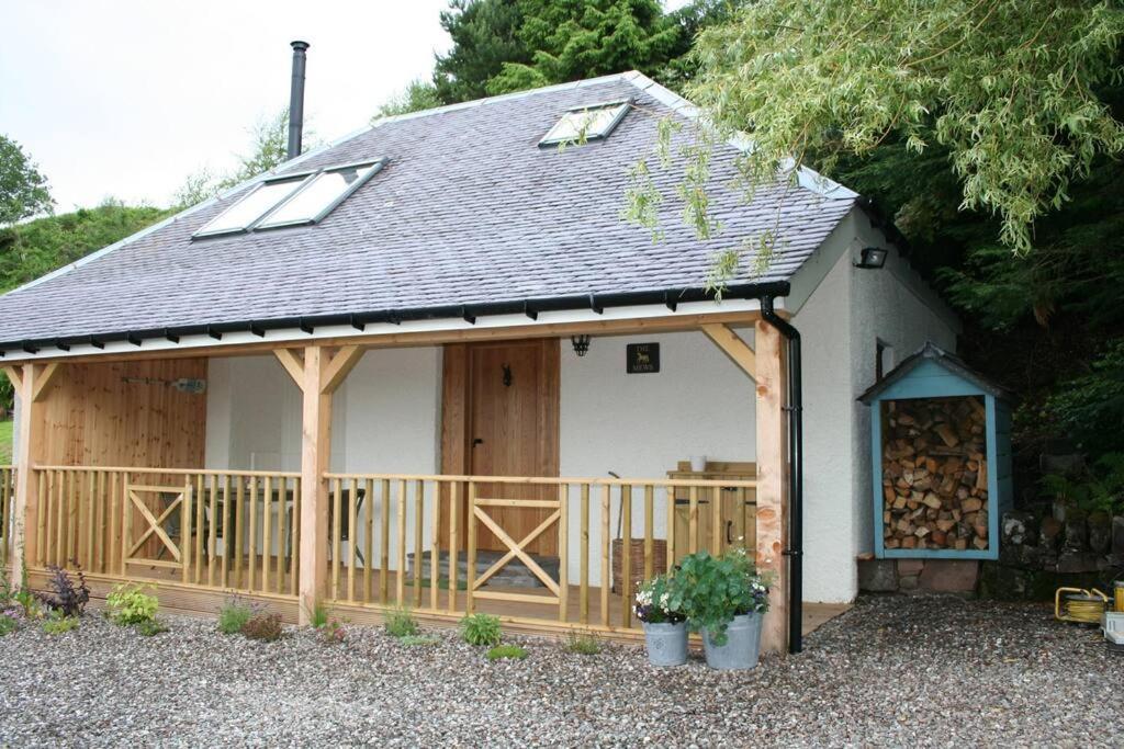 The Mews - A Cottage With A Spectacular Lake View Port Of Menteith Exterior foto